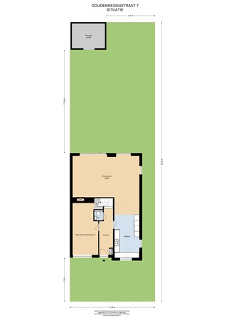Floorplan - Goudenregenstraat 7, 1431 RR Aalsmeer